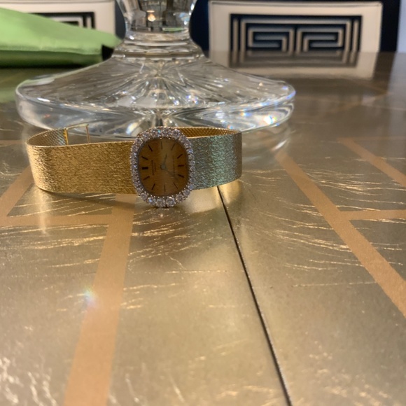 Patek Philippe Tiffany & Co.18K Diamond Bracelet Ladies Watch $34,000 - Picture 11 of 15